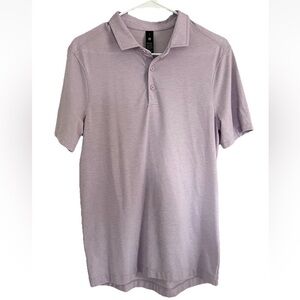 Lululemon Men's Sz S Evolution Short-Sleeve Polo Shirt Purple Golf Gorpcore